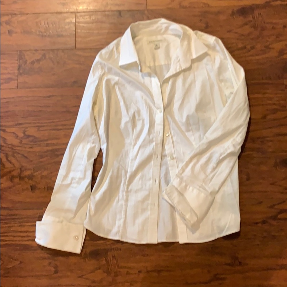 Banana Republic Dre’s Shirt Size Medium Cream